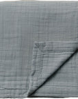 Dusty Blue Muslin Quilt