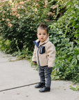 Sherpa Zip-Up Jacket Mebie Baby