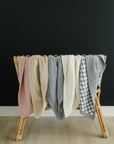 Dusty Blue Muslin Quilt