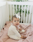 Dusty Rose Muslin Quilt