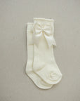 Mebie High Rise Bow Socks Mebie Baby