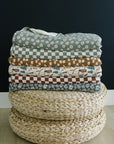 Light Green Daisy Bamboo Fleece Quilt