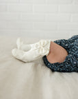 Mebie High Rise Bow Socks