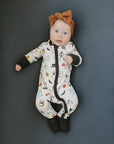 Halloween Bamboo Zipper Mebie Baby