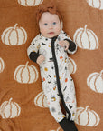 Halloween Bamboo Zipper Mebie Baby