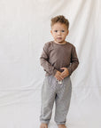 Brown Plaid Pants Mebie Baby