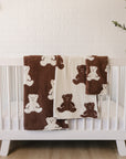 Teddy Bear Plush Blanket
