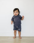 Slate Hooded Tee