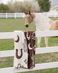 Western Plush Blanket