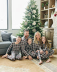 Green Plaid Bamboo Cozy Set