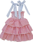 Stripe Ruffle Dress