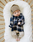 Plaid Hooded Button Up Shirt