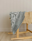 Forest + Green Stripes Muslin Quilt Mebie Baby