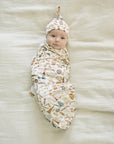 Camping Trip Bamboo Stretch Swaddle