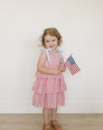 Stripe Ruffle Dress
