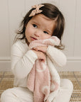 Pink Bow Plush Blanket Mebie Baby