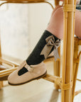 Mebie High Rise Bow Socks
