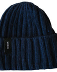 Navy Chunky Knit Beanie