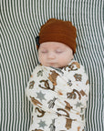 Brown Mebie Baby Beanie