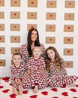 Adult Hearts Pajama Set