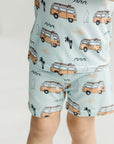 Bamboo Shorts Set | Retro Beach