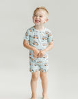 Bamboo Shorts Set | Retro Beach