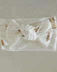 Bamboo Head Wrap | Birthday Girl forever french baby