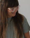 Child Boxy Tee Lounge Set | Lucky Micro Check