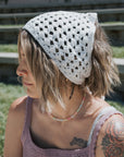 Knit Head Scarf | Cloud