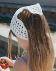 Knit Head Scarf | Cloud