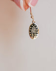 Miraculous Medal Earrings // Gold