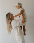Women's Terry Short Set | Coconut Milk