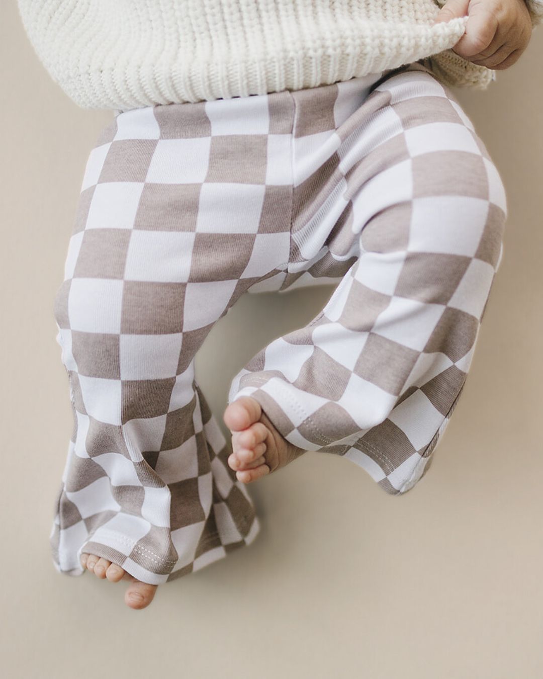 パンツ Gentle Fullness Check Pants Plus Size - Relaxed Taper Stretch Challis High-Rise Tie