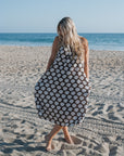 Women's Muslin Sleeveless Dress | Seashells