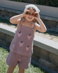Girl's Knit Short Set | Matilda
