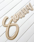 Custom 3D name sign