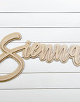 Custom 3D name sign