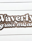 Custom 3D name sign