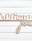 Custom 3D name sign