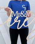 Mr & Mrs Last Name Sign