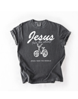 Jesus Take the Wheels Adult Tee