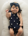 Knit Ruffle Romper | Emery