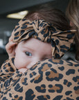 Bamboo Head Wrap | Leopard forever french baby