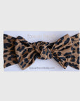 Bamboo Head Wrap | Leopard forever french baby