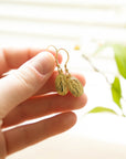 Miraculous Medal Earrings // Gold