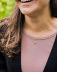 Miraculous Medal Necklace // Gold