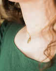 Miraculous Medal Necklace // Gold