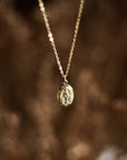 Miraculous Medal Necklace // Gold