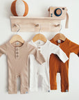Organic Jumpsuit | Latte