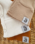 Organic Jumpsuit | Latte